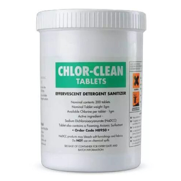Дезинфицирующие таблетки Chlor-Clean
