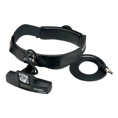 Налобный осветитель с увеличением LumiView с переносным аккумулятором Welch Allyn (Бинокулярная лупа)